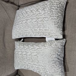 Couch throw pillows  - $10 for both Cushion Chair Bed