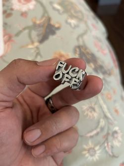 F*** Off Ring Size 13 Finger