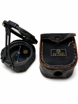 Vintage THS Charvoz 56-0621 Surveying Compass + Original Case – $125