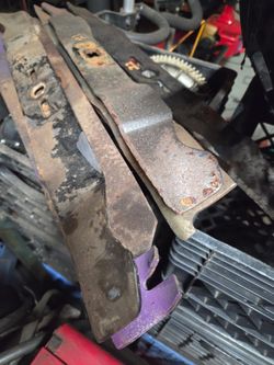 Lawn mower blade sharpened