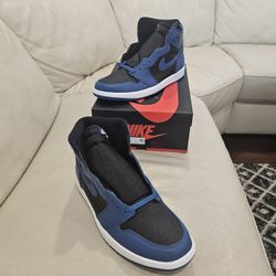 Jordan 1 Retro High OG - Dark Marina Blue (550088 - 404) Size 12 