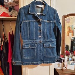 Liz Claiborne Jean jacket medium
