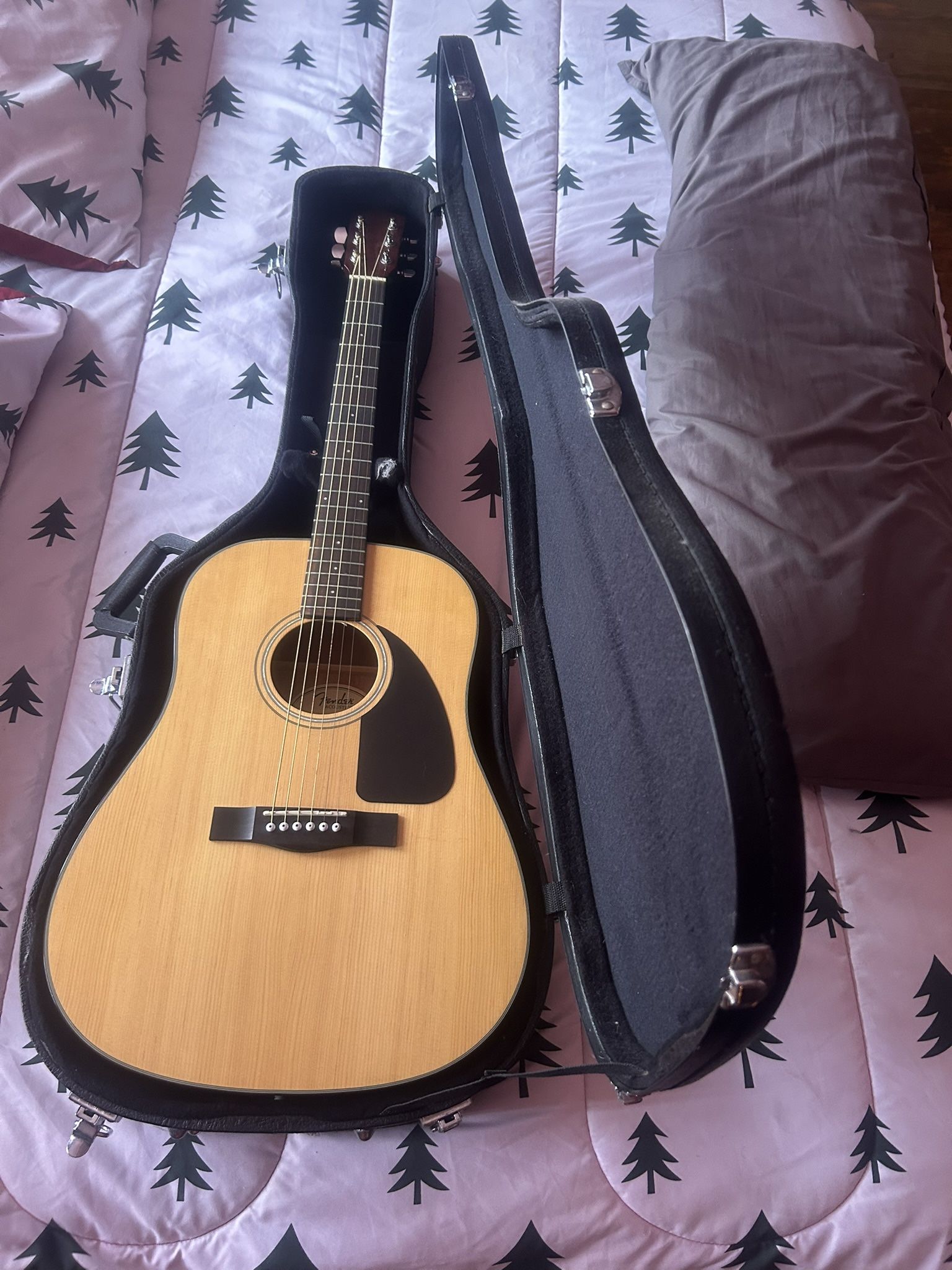 Fender Acoustic Guitar DG-60 Nat-DS-VS Classic Design with Case