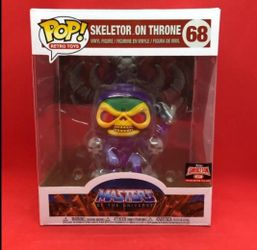 Funko Pop Skeletor on Throne #68 Masters of The Universe Retro Toys Vinyl Figure.