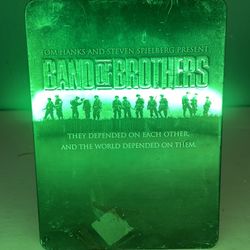 Band of Brothers DVD 6-Disc Set Complete Series Tin Metal Box Great Condition