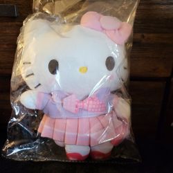 Hello Kitty Schoolgirl Plush