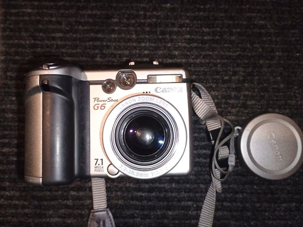 Canon PowerShot G6 Plus Tele converter