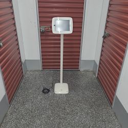Tablet Stand Kiosk w/ iPad 2 
