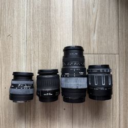 Camera Lens Lot 