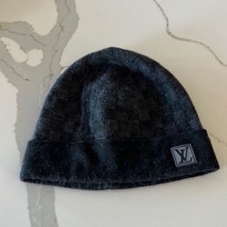 Louis Vuitton Beanie Black And Grey