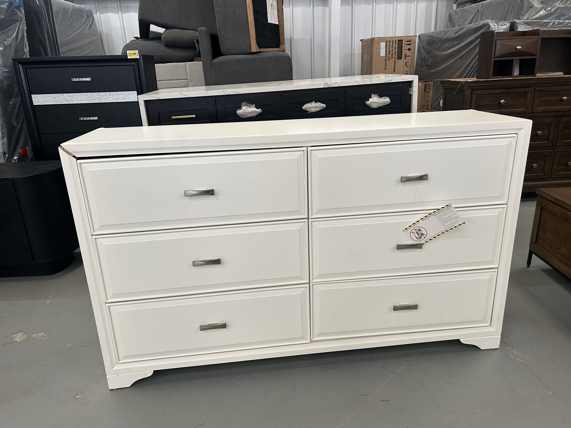 White Dresser