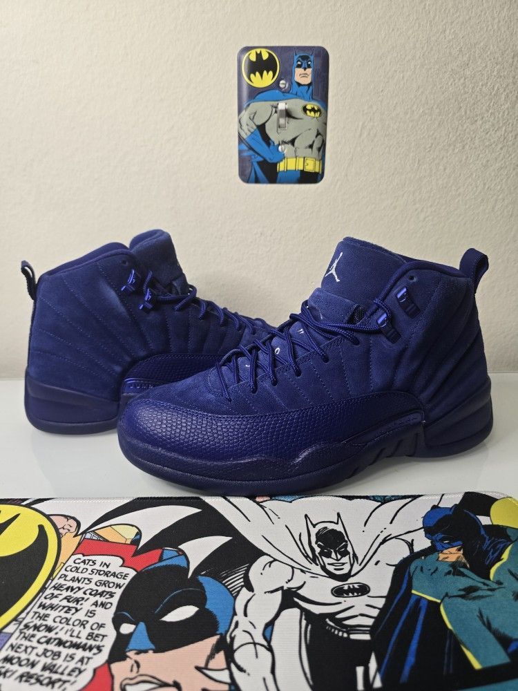 Deep Royal Jordan 12s, Size 10.5