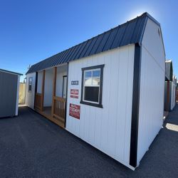 12x28 center porch playhouse / cabin / casita
