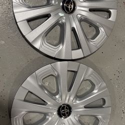 Toyota OEM 15” Hubcaps for Steel Wheels – Part #42(contact info removed)1 – Qty 2 