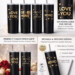 Custom Tumblers For Valentine's