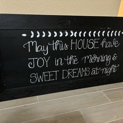 Framed Wall Art / House Decor 