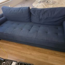 Blue Sofa Couch