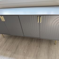 New  Assembled 4 Door Sideboard