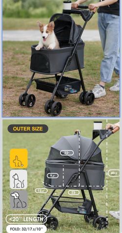 Pet Stroller,Carrier, Car Seat