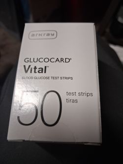 Glucocard test strips