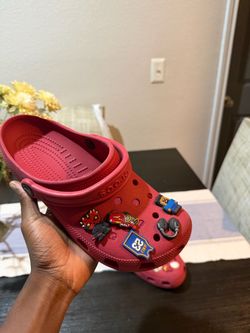 Classic Red Authentic Crocs | Size [7]