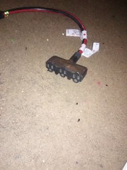 2 foot long 3 way plug 12/2 guage