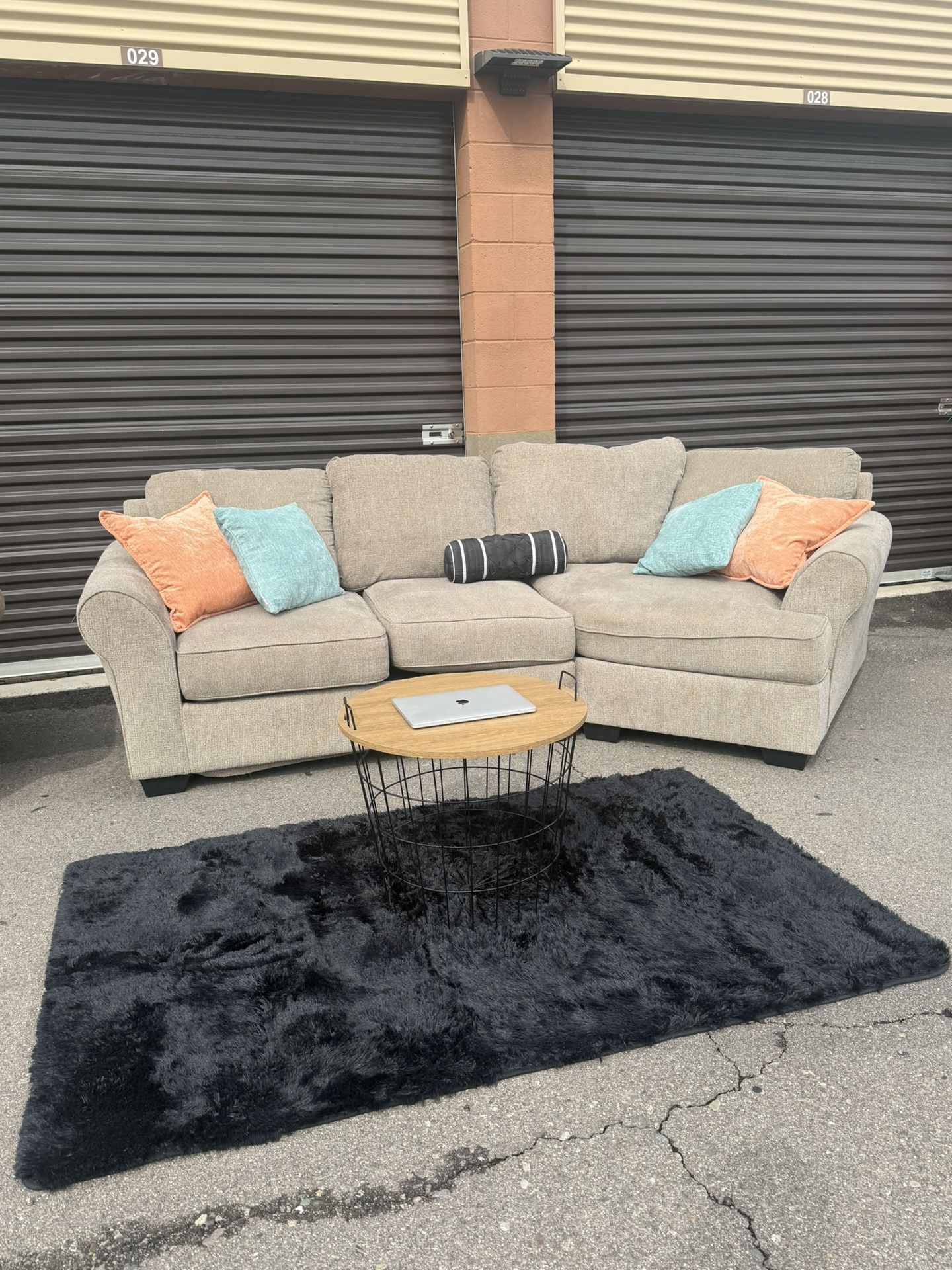 Ashley’s sectional sofa/cuddle corner (Free delivery)