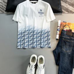 Fendi White T-shirt New 