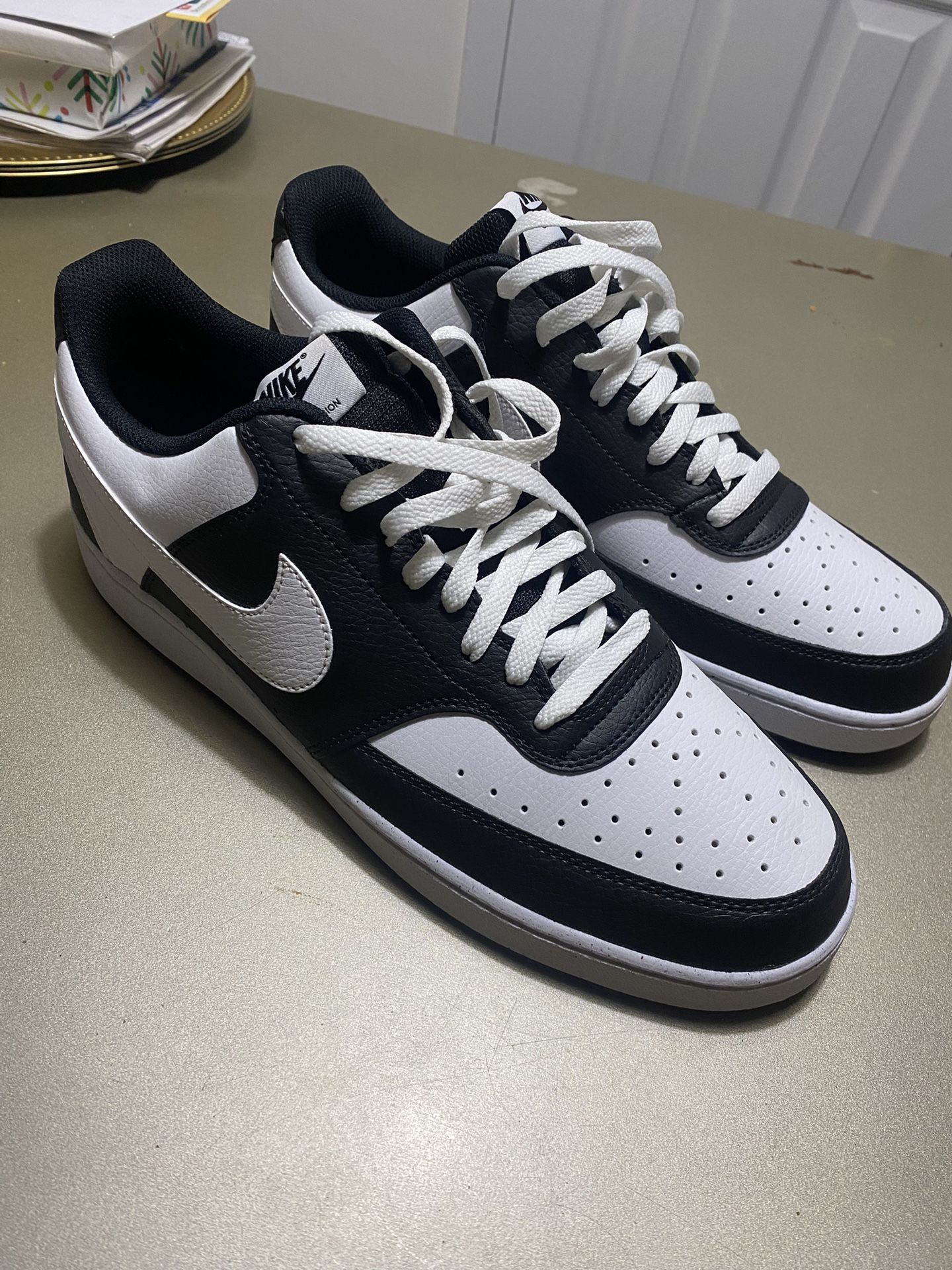 Black And White Nikes