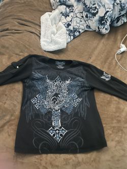 graphic sweater