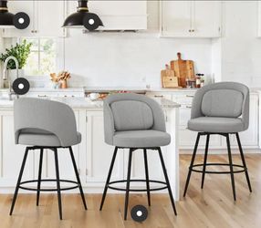 Modern Swivel Barstools. New