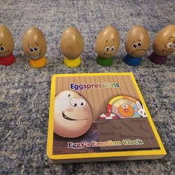Hape Emotion Eggs & Book