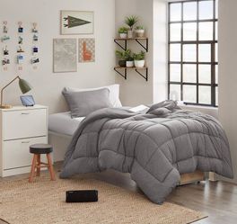 Grey twin xl comforter