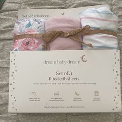 Crib bed sheets