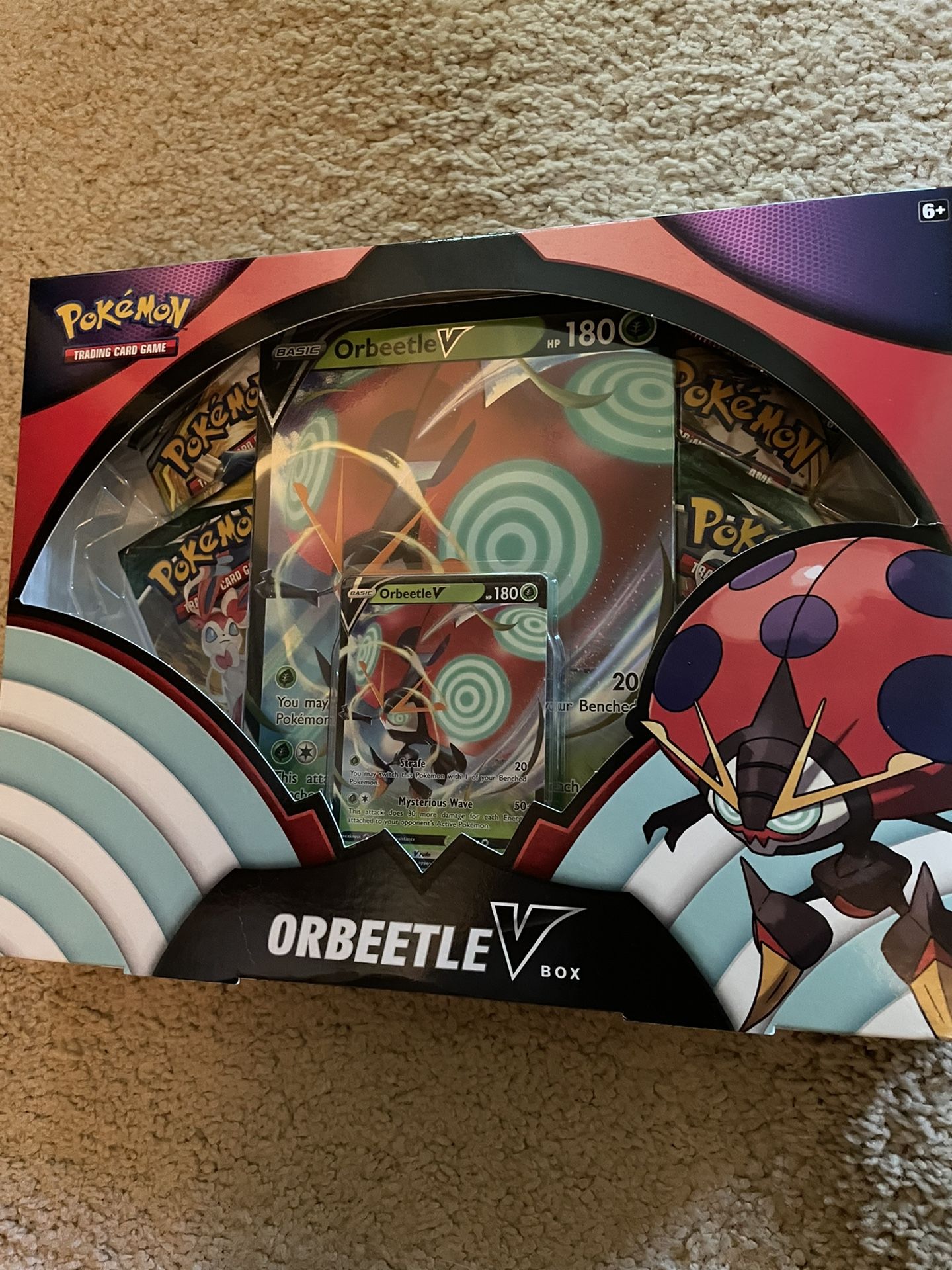 Pokemon Orbeetle V Box Evolving Skies Cosmic Eclipse Vivid Voltage