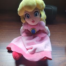 Sanei Little Buddy Super Mario Peach 10 inch Plush