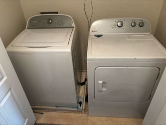 Washer and dryer