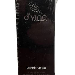 DVine D’Vine Vinotherapy Lambrusco Moisturizer Lotion Formula New Rare Men Body
