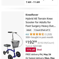 Knee Rover, Never Used