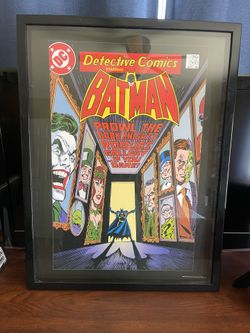 Batman detective comics #566 poster