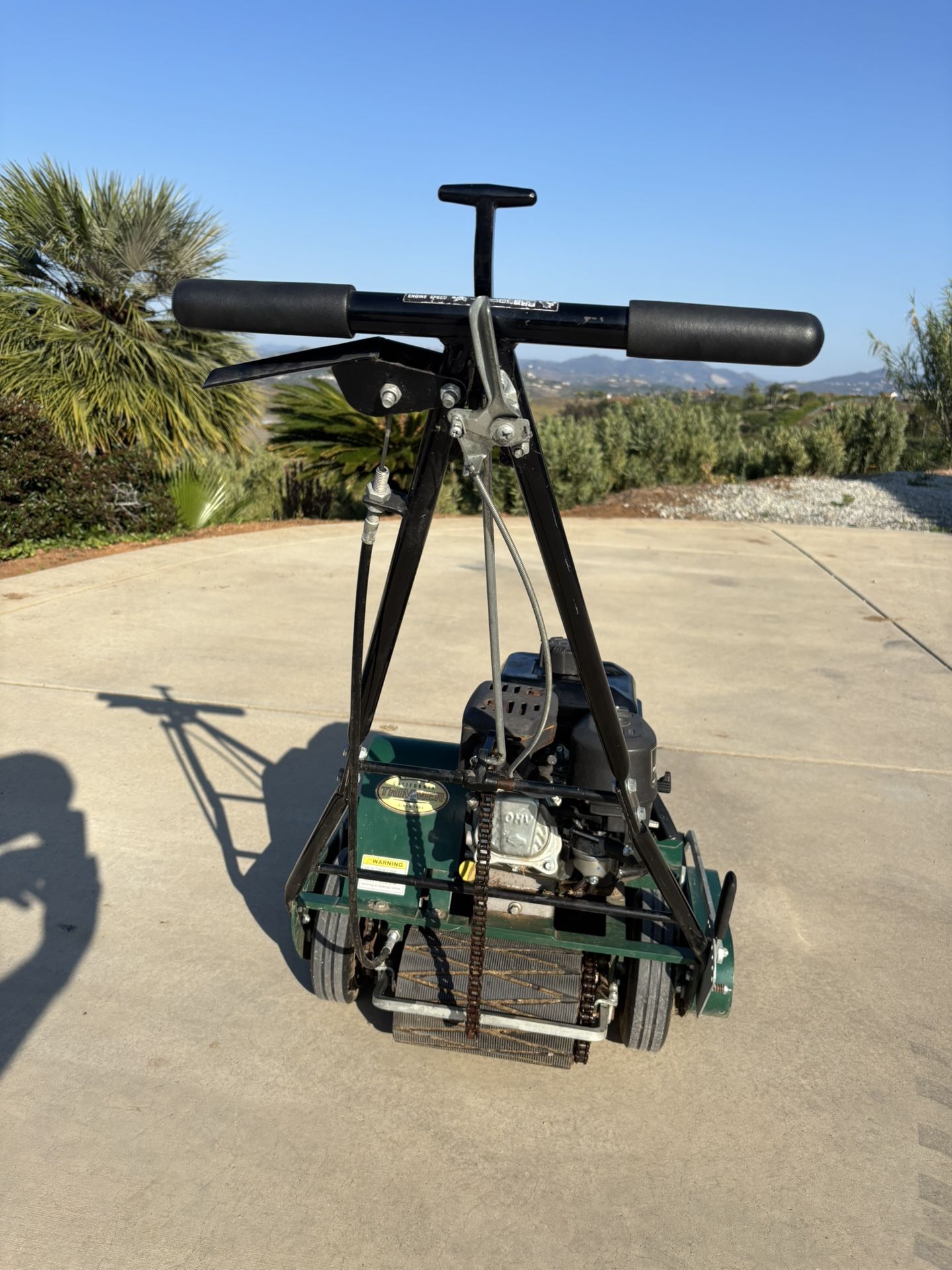 California Trimmer Classic Reel Mower