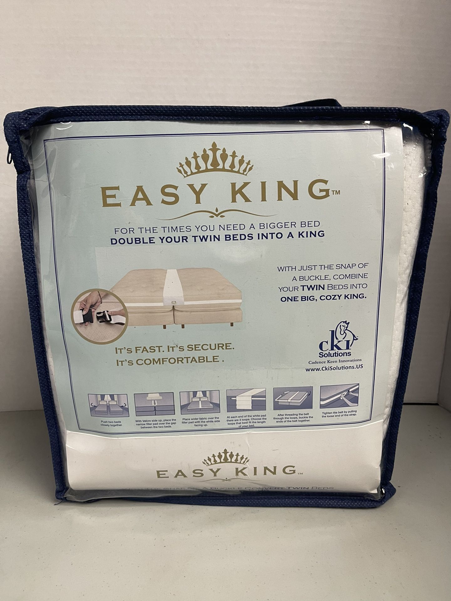 Easy King Twin To King Bed Converter 