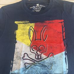 Men’s Used Psycho Bunny T-Shirt Size 4 or Medium 