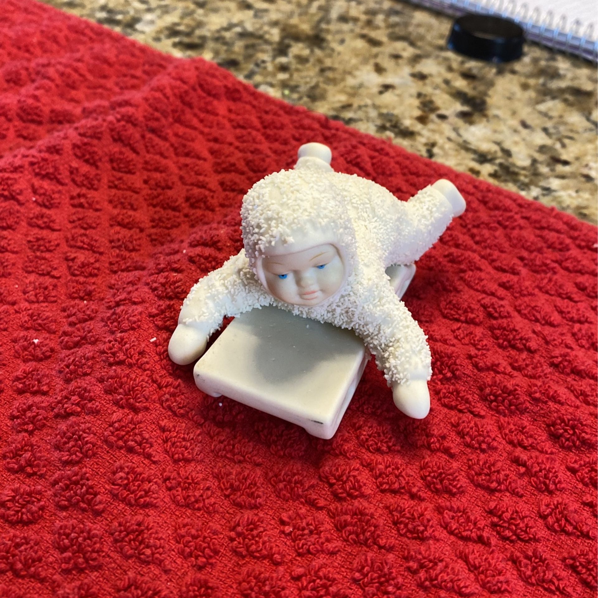 Dept 56 Snowbabies On A Sled