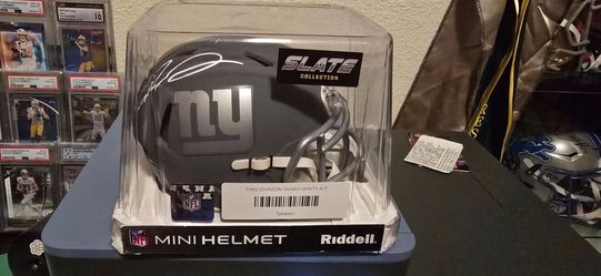 Theo Johnson Autographed mini helmet