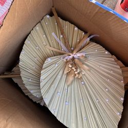 Handcrafted Party Favor Fans 