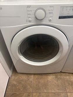 LG Feint Loading Washer Dryer Set
