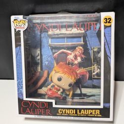 Funko Pop Albums Cyndi Lauper Figure with Album Cover
