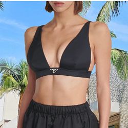 Black PRADA Re-Nylon top and Bottom