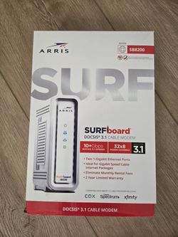 Arris Surfboard SB8200 DOCSIS 3.1 Cable Modem